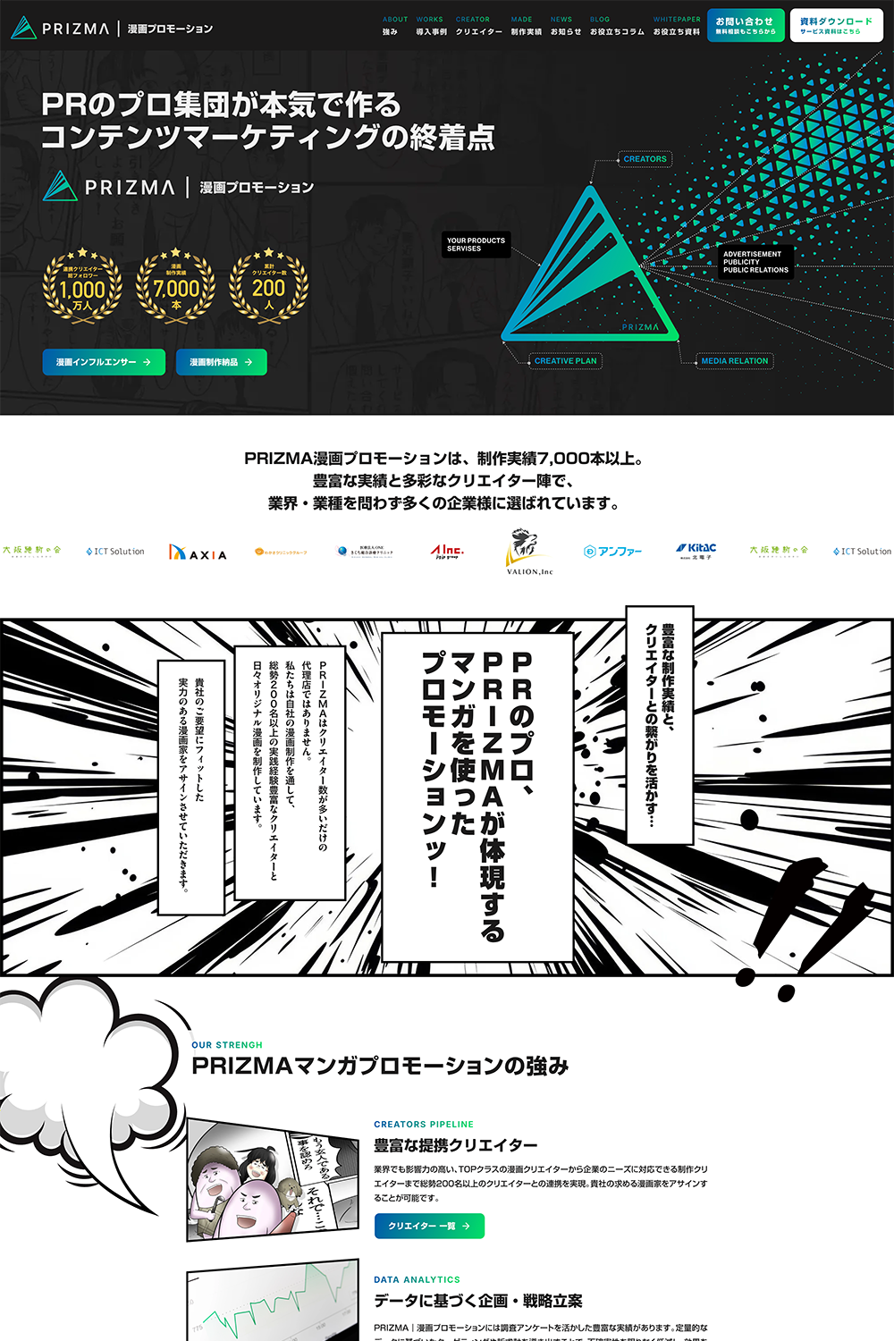 プリズマのサイトサムネイル