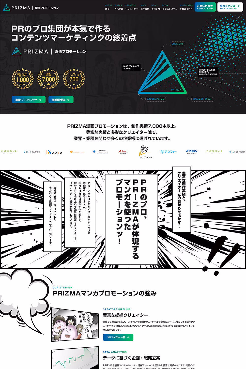 プリズマ 公式サイトサムネイル